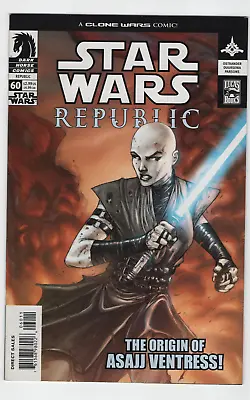 Buy STAR WARS REPUBLIC #60 Origin Of Asajj Ventress Dark Horse Comics 2003 • 39.71£