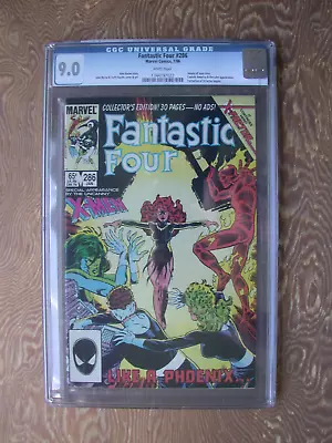 Buy Fantastic Four #286 CGC 9.0  Byrne Cover/art Formation Of X-Factor Begins  X-Men • 63.25£