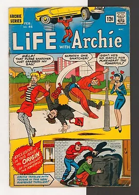 Buy Life With Archie #46, GD- Silver Age, Pureheart Origin, Archie Publications 1966 • 7.91£