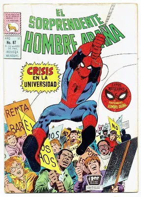 Buy MEXICAN AMAZING SPIDER-MAN #68 LEE & ROMITA 1st PRINT LA PRENSA MEXICO 1969 • 160.18£
