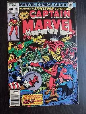 Buy Captain Marvel Vol 1 (1968) #50 • 24.13£