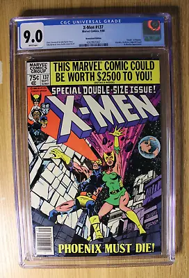 Buy Uncanny X-Men #137 (Marvel, 1980) CGC 9.0  Death  Of Phoenix • 80.31£