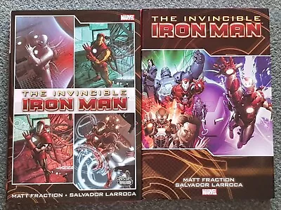 Buy Invincible Iron Man Vols 1 & 2 By Fraction & Larroca Hardcover OHC Not Omnibus • 67.50£