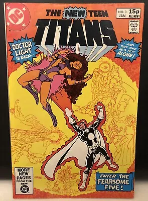 Buy NEW TEEN TITANS #3 Comic Dc Comics 1st App Fearsome Five • 8.99£