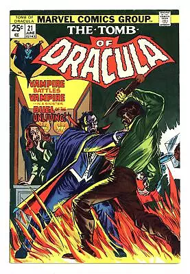 Buy Tomb Of Dracula #21 FN 6.0 1974 • 14.39£