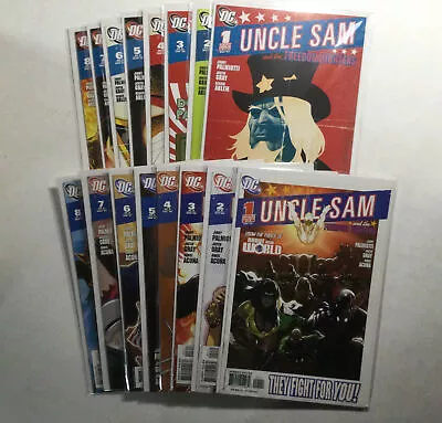 Buy Uncle Sam And The Freedom Fighters Vol 1 2 One Two 1 2 3 4 5 6 7 8 Lot Nm Dc • 19.91£