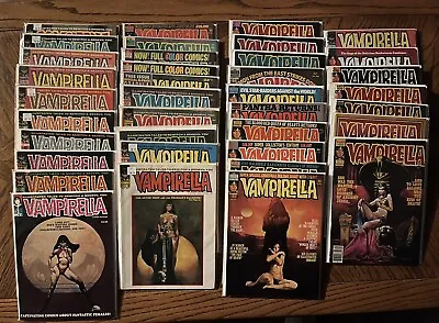 Buy Vampirella 1969 HUGE 37 Magazine Lot 🔑 1-113 HTF Frank Frazetta Covers! Warren • 1,925.92£