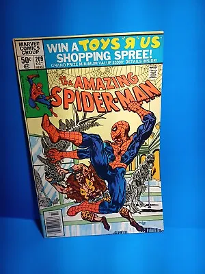Buy 1980 Marvel Amazing Spiderman #209  1st Appearance Of Calypso (M15 ) • 16£