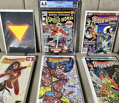 Buy Marvel Spotlight #32 CGC 6.5 First Spider-Woman Ultimate Lot Of 21 Books 🔥 • 133.47£