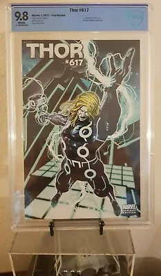 Buy THOR 617 CBCS 9.8  1ST Appearance Of KID LOKI  TRON VARIANT Cover 1:15 Ratio • 98.55£