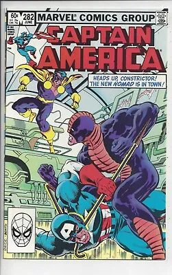 Buy Captain America #282 NM (9.4) 1983 - 1st Jack Monroe As Nomad • 15.81£