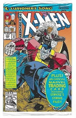Buy UNCANNY X-MEN #295 --- SEALED W/CARD! 1ST PRINT! HI-GRADE! Marvel! 1992! NM • 1.03£