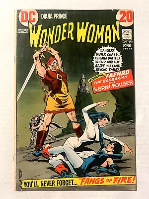 Buy Wonder Woman #202 1st App Of Fafhrd Grey Mouser Dick Giordano Cover Art 1972 • 47.44£
