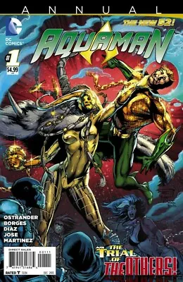 Buy Aquaman Annual #1 New 52 (2011) Vf/nm Dc • 3.95£