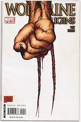 Buy Wolverine Origins #10 Joe Quesada Claw Cover 1st App Daken Nm Marvel Comics • 49.95£