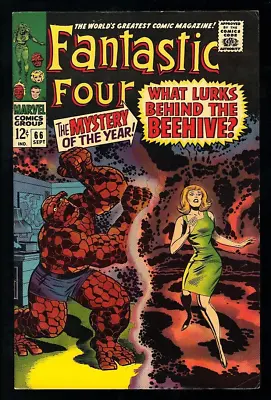 Buy Fantastic Four #66 Marvel Comics 1967 (FN/VF) Origin Of HIM! KEY ISSUE! L@@K! • 134.56£