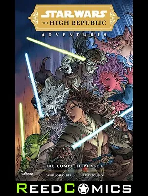 Buy STAR WARS THE HIGH REPUBLIC ADVENTURES THE COMPLETE PHASE 1 GRAPHIC NOVEL 368pgs • 23.99£