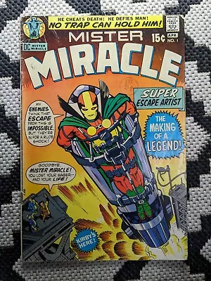 Buy Mister Miracle #1 (1971) 1st Appearance Mister Miracle • 49.99£