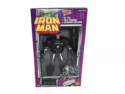 Buy Marvel 1994 IRON MAN Deluxe Ed.War Machine + Accessories 10“ Poseable NotGraded • 21.06£