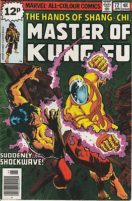 Buy Master Of Kung Fu - 72 (1979) Marvel Comics • 0.99£