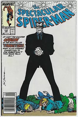 Buy The Spectacular Spiderman 139 Vf 1988 Amazing Newsstand Variant 1976 Series Lb4 • 5.53£