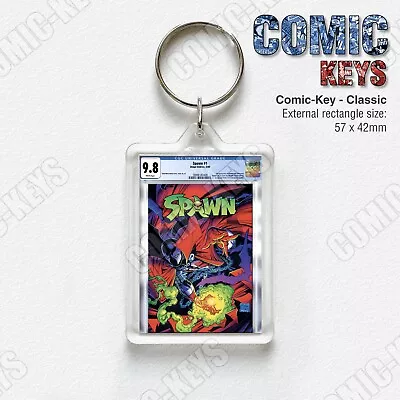 Buy Spawn #1 (Image Comics 1992) Classic Size CGC  Graded  Inspired Keyring • 7.95£