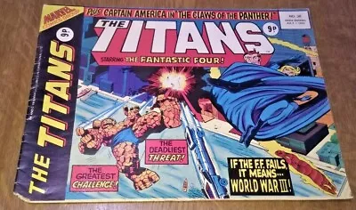 Buy Marvel Titans Comic Starring The Fantastic Four No 38 • 3.99£