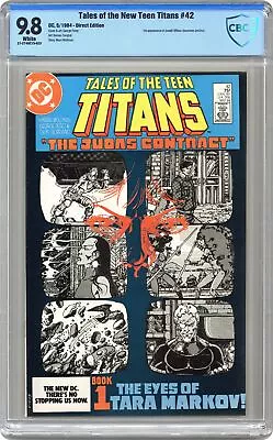 Buy New Teen Titans #42 CBCS 9.8 1984 21-2740C73-023 • 83.95£