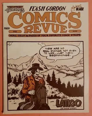 Buy Comics Revue #62 ~ Vf 1991 Magazine ~ Tmnt ~ Flash Gordon ~ Modesty Blaise  • 8.02£