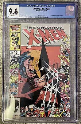 Buy Marvel THE UNCANNY X-MEN #211 11/86 CGC 9.6 NM+ Mutant Massacre 1st Marauders • 0.99£