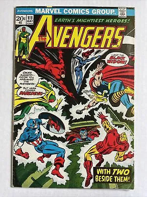 Buy Avengers 111 VG/F 1973 Marvel Comics Black Widow • 23.99£