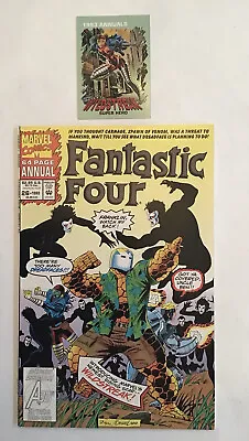 Buy Fantastic Four Annual #26 W/card ~1993 Marvel ~ 1st App Wildstreak ~ Near Mint! • 3.96£