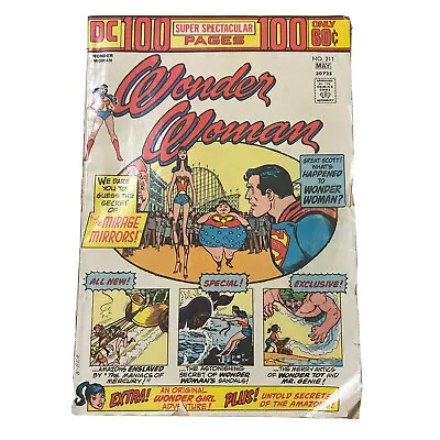 Buy Wonder Woman #211 - 100-Page Giant (DC, 1974) Fine • 19.77£