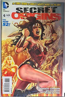 Buy Secret Origins #6 Of 11 (12/2013) - Wonder Woman, Deadman & Sinestro F/VF - DC • 4.46£