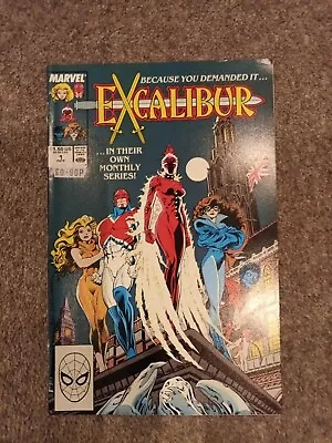 Buy Excalibur #1 - Marvel Comics - October 1988 - 1st Print 1st Appearance Of Widget • 17.99£