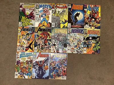Buy Marvel Comic Bundle - 13 Issues Avengers - Spider-man Copper Age • 1.99£