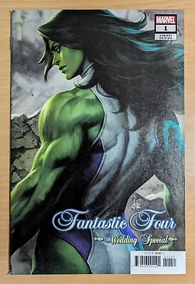 Buy Fantastic Four Wedding Special #1 - Artgerm She-hulk Variant - 2018 - Nm • 6.75£