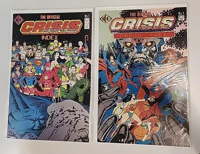 Buy Official Crisis On Infinite Earths Index#1-Crossover Crisis Index#1 VF ICG Comic • 14.38£