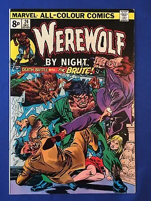 Buy Werewolf By Night #24 VFN+ (8.5) MARVEL ( Vol 1 1974) (3) • 12£