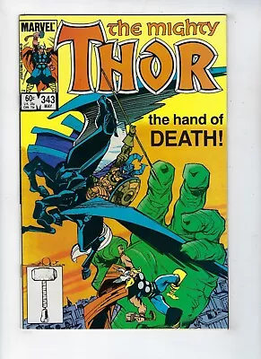 Buy Thor # 343 Walter Simonson Story/art May 1984 VF+ • 4.95£