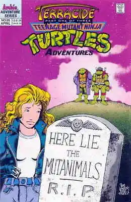 Buy Teenage Mutant Ninja Turtles Adventures (2nd Series) #55 VG; Archie | Low Grade • 7£