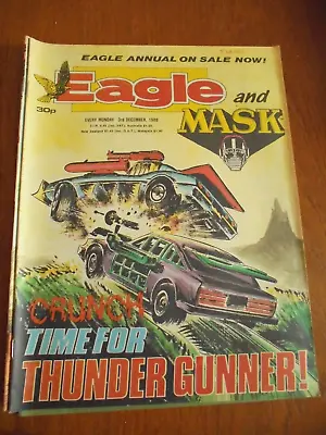 Buy Vintage EAGLE & MASK Comic 3RD DECEMBER 1988 - 2 Great Comics Join Forces • 4.99£