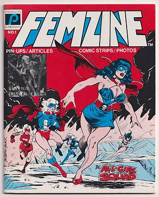 Buy Femzine 1 VF+ 8.5 AC Comics 1981 1st App FemForce Willie Blyberg • 142.48£