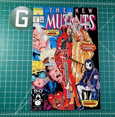 Buy ⚡️The New Mutants #98 (1991) 1st App Deadpool & Gideon Marvel Comics DeadPool 3 • 379.77£
