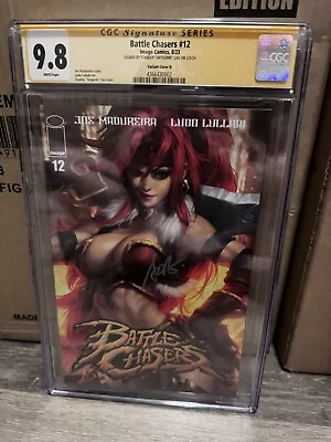 Buy Battle Chasers #12 Signed Stanley Artgerm Lau Variant CGC 9.8 • 111.52£