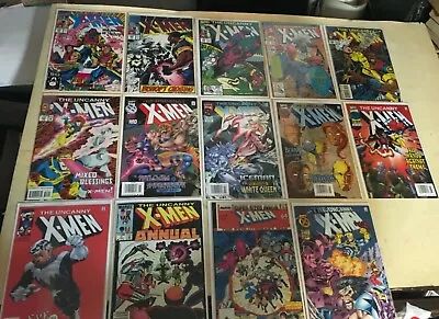 Buy Marvel Comic Lot Uncanny X-Men Lot Of 14 Comics 282-392 Lots Of Key Issues • 87.15£