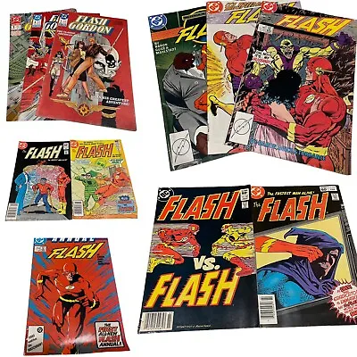 Buy Lot Flash Dc Comics Various 1980s 303 317 318 323 5 6 9 Gordon 1 4 9 Annual 1 • 40.02£