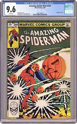 Buy Amazing Spider-Man #244 CGC 9.6 1983 4341138010 • 55.97£