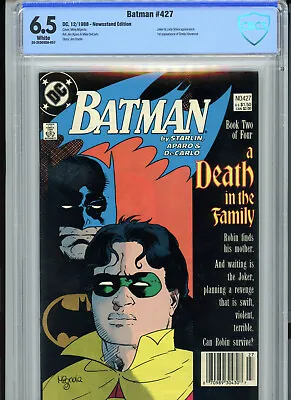 Buy Batman #427 (1988) DC CBCS 6.5 White Newsstand Edition • 52.18£