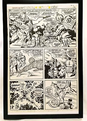 Buy Fantastic Four #84 Pg. 12 By Jack Kirby 11x17 FRAMED Original Art Poster Marvel  • 47.61£